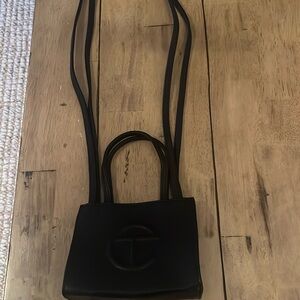 Telfar small shopping bag-black